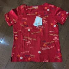 【新品 タグ付】CASTEL BAJAC スクエア ネック カットソー レッドのサムネイル