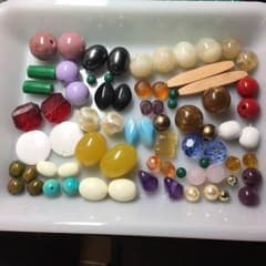 アクリルビーズ ヴィンテージ風 60個以上のサムネイル