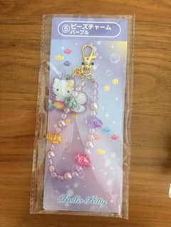 一番くじ Hello Kitty ビーズチャーム パープル ⑤のサムネイル