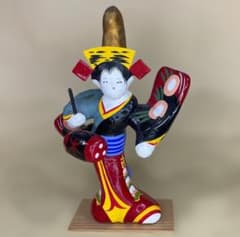 K194・三春張子「羯鼓」　郷土玩具、民俗、伝統工芸 K194・三春張子「羯鼓」 郷土玩具、民俗、伝統工芸 - メルカリ
