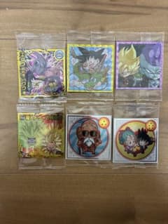ドラゴンボール 超戦士シールウエハース 6枚セット