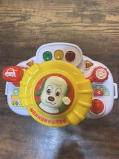 わんわん　車ハンドルおもちゃのサムネイル