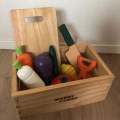 ウッディプッディ(WOODY PUDDY)はじめてのおままごと　サラダセットのサムネイル