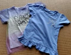 可愛いTシャツ 2枚セット　130のサムネイル