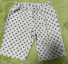 スター柄 ハーフパンツ グレーのサムネイル