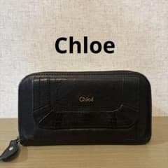 値下交渉◎クロエ 長財布 パラティフラップ ゴールド金具 ブラック 黒色 値下交渉◎クロエ 長財布 パラティフラップ ゴールド金具 ブラック