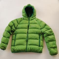 mont-bell キッズ ダウンジャケット グリーン160のサムネイル