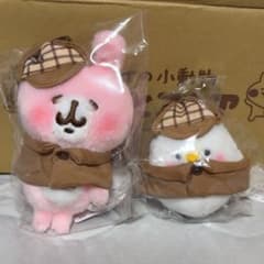 カナヘイゆるっとストア限定名探偵ぬいぐるみ2セットピスケうさぎB、c
