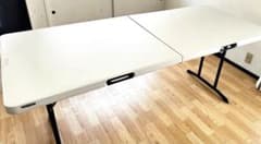 美品》コストコ LIFETIME 折り畳みテーブル 6人用 横180cm - メルカリ