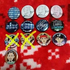 三代目 JSB ☆ ZERO缶バッジのサムネイル