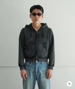 KAIKO DOUBLE ZIP PARKA FADED BLACK サイズ1のサムネイル