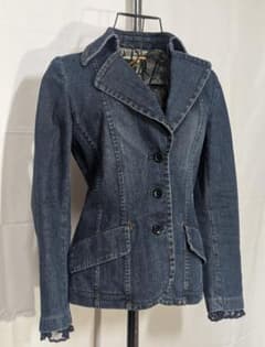 INGEBORG レース装飾 ストレッチデニムジャケット M - メルカリ