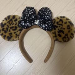 ディズニー ミニー カチューシャ ヒョウ柄のサムネイル