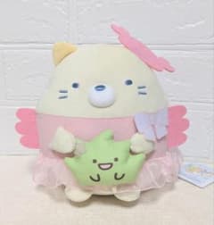 스미코구라시 펭귄 라군 미닛코와 함께 봉제인형 고양이