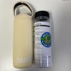 ゼロカーボン ベースボールパーク クリアボトル ボトルカバー付き　非売品のサムネイル