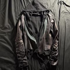 y2k レザー フード付き ジャケット archive - メルカリ