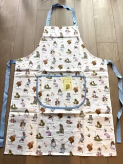 【新品未使用】ピーターラビット 総柄 エプロン Cuckoobird タグ付きのサムネイル