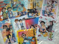 ポケモン クリアファイル ポスター　まとめ売りのサムネイル