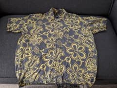 OLD Stussy 半袖シャツ 総柄 ペイズリー アロハ柄のサムネイル