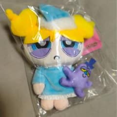 파워 퍼프 걸즈 한정 마스코트 봉제 인형 좋은 아침 버블스