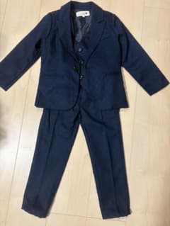 ネイビー フォーマルスーツ 110cm 4点セットのサムネイル
