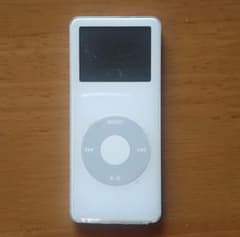 ジャンク品 電源つく 動作不明 初代 ipod nano 4GB 白 コード付属のサムネイル