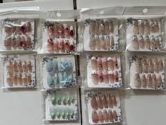 ネイルチップまとめ売り 10点セット ロングBのサムネイル