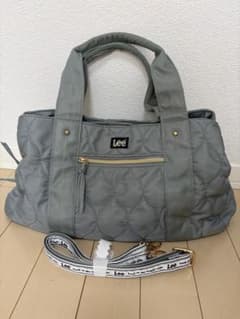 【タイムセール】LEE別注　撥水キルトあおり2WAYトートバッグのサムネイル