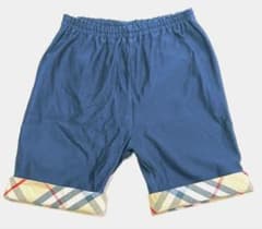 バーバリー　90㎝　ハーフパンツ　ネイビーのサムネイル