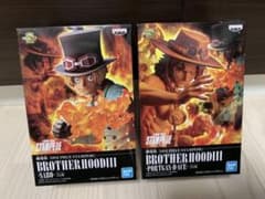 ONE PIECE(STAMPEDE)　エース　サボ　フィギュア　２体セットのサムネイル
