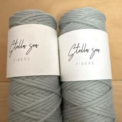 Stella Sea Fibers コットン毛糸 2個セットのサムネイル