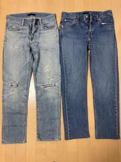 UNIQLO JEANS 2本セット 29インチ スリムのサムネイル