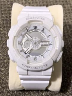 【ジャンク品】Baby-G BA-110-7A3JF アナデジホワイトのサムネイル