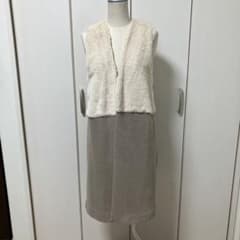 レディース　ロングベストのサムネイル