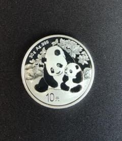 中国パンダ銀貨 2024年 30g 純銀 シルバーコイン - メルカリ