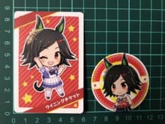 ☆ウイニングチケット☆ ウマ娘　ファミマ　チップス　カード　まんまる焼き　シールのサムネイル