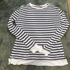 T by ALEXANDER WANG ボーダー 長袖カットソー XS