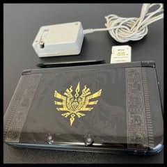 [한정품] 닌텐도 3DS LL 몬스터 헌터 4 고아 마가라 블랙
