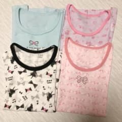 女の子　肌着　120 & 130  4枚セットのサムネイル