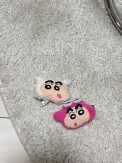 크레용 신짱 앞머리 클립
