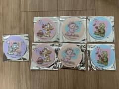 ワンダフルフレンドシップ コースター 7枚セット 新品 ダッフィー＆フレンズのサムネイル