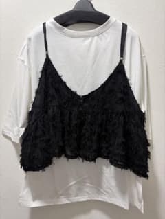 LEPSIM 310企画 リバーシブルビスチェ付きTシャツ - メルカリ