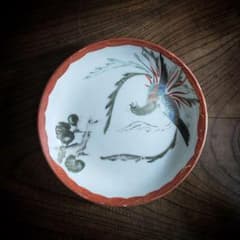小皿 鳳凰 取り皿 古伊万里 江戸 金彩 蔓葉 葡萄 小皿 鳳凰 取り皿 古伊万里 江戸 金彩 蔓葉 葡萄 - メルカリ