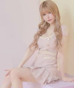 Tika 戦慄かなの キャバドレス ツイードのサムネイル