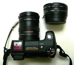 キョーセラ M410R ＜純正テレコン付き／単３型電池式＞（撮影可能／中古美品）のサムネイル