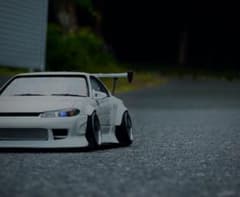 S15シルビア プラモデル完成品 オリジン(雷神)エアロ BCLウィング1/24 S15シルビア プラモデル完成品 オリジン(雷神)エアロ BCLウィング1/24