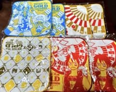 セブンイレブン限定　ワンピース　タオルハンカチ4種　合計7枚セットのサムネイル