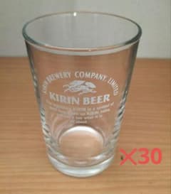 昭和　レトロ　キリンビールグラス　30個のサムネイル