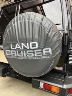 トヨタ ランドクルーザー スペアタイヤカバー - メルカリ