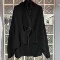 レモングラスモユル変形ブラックリブ編みカーディガン他2点合計3点 レモングラス様専用モユル変形ブラックリブ編みカーディガン他2点合計3